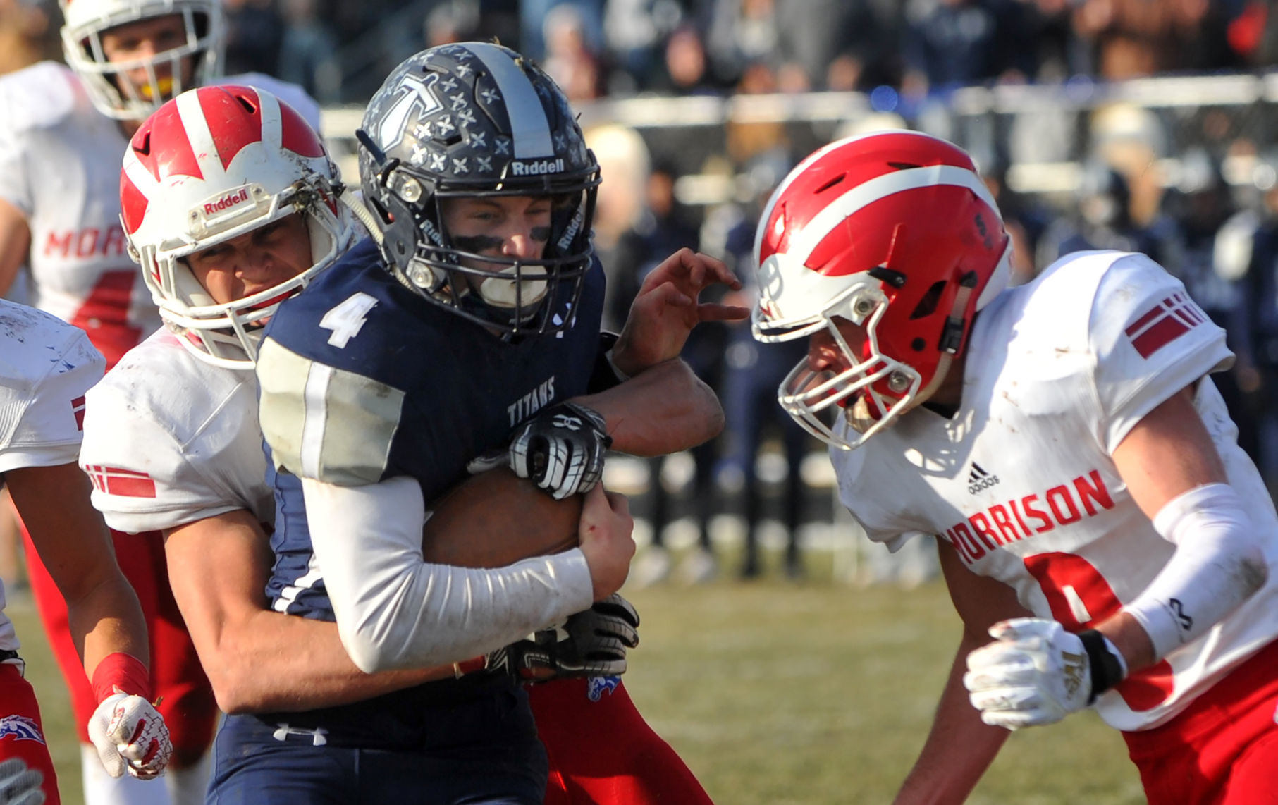 Morrison vs Annawan-Wethersfield in Class 1A football quarterfinal.